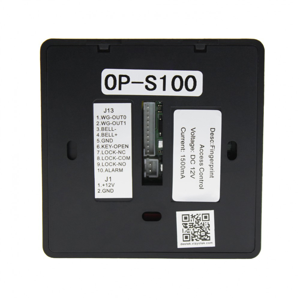 OP-S100 Standalone Parmak İzi Okuyucu